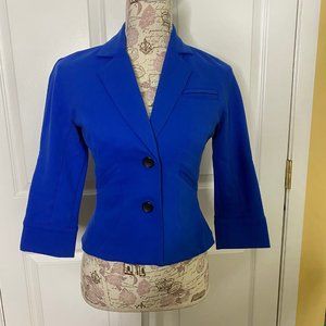 Diane Von Furstenberg “Topher” Royal Blue Jacket